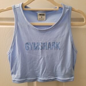 Gymshark Women's Sky Blue Tank Top